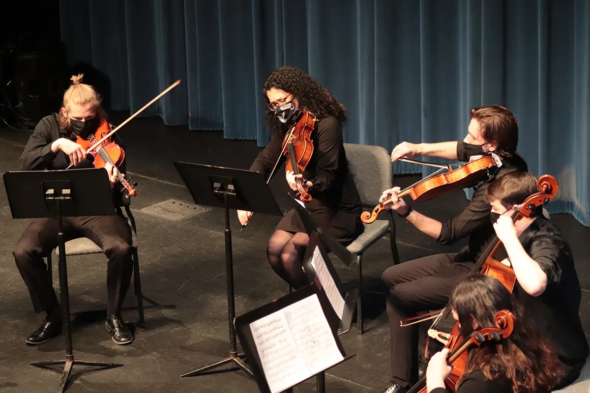 String Ensemble Music Department Fine Arts Humanities & Social Sciences UMass Lowell